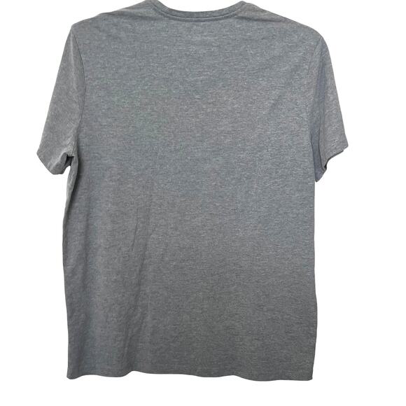 GOODFELLOW & CO. LYNDALE TEE SHORT SLV, V-NECK T-SHIRT, WOMENS, L, GREY - Picture 4 of 10